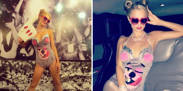 Paris-Hilton-Instagram-Miley-Cyrus-Halloween-Kostüm