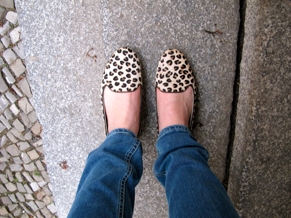 Schuhe-Leopardenmuster